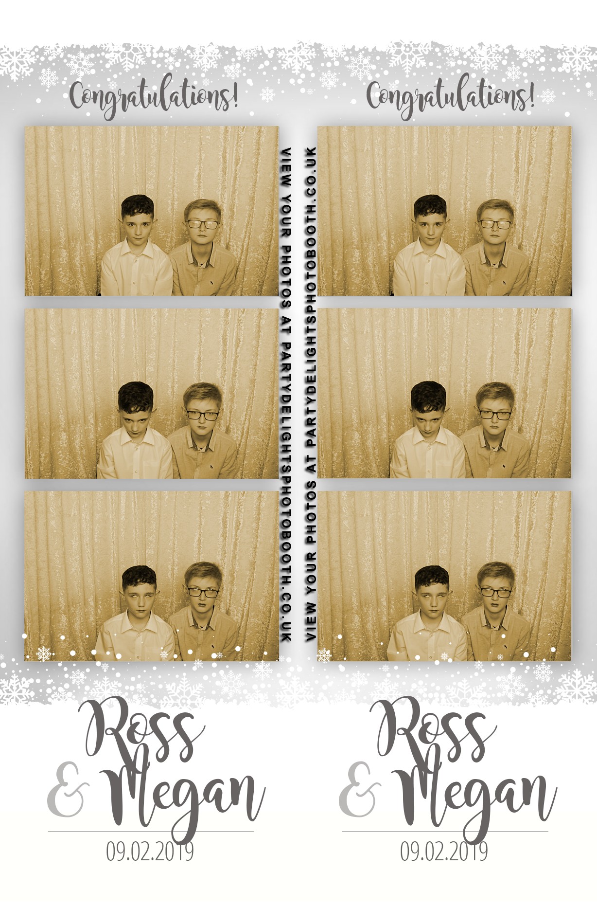 Ross and Megan’s Wedding - Prints | View more photos from the event at gallery.partydelightsphotobooth.co.uk/u/PartyDelightsPhotoBooth/Ross-and-Megan’s-Wedding-Prints